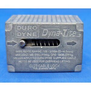 Dyna-Tite CL23-WC6 Cable Lock